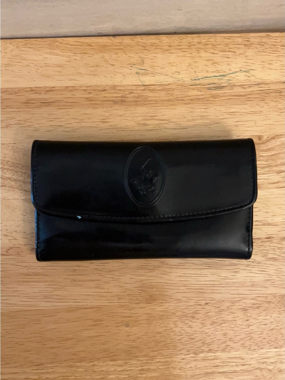 Vintage Black Leather Beverly Hills Polo Club
Polo Player Emblem
